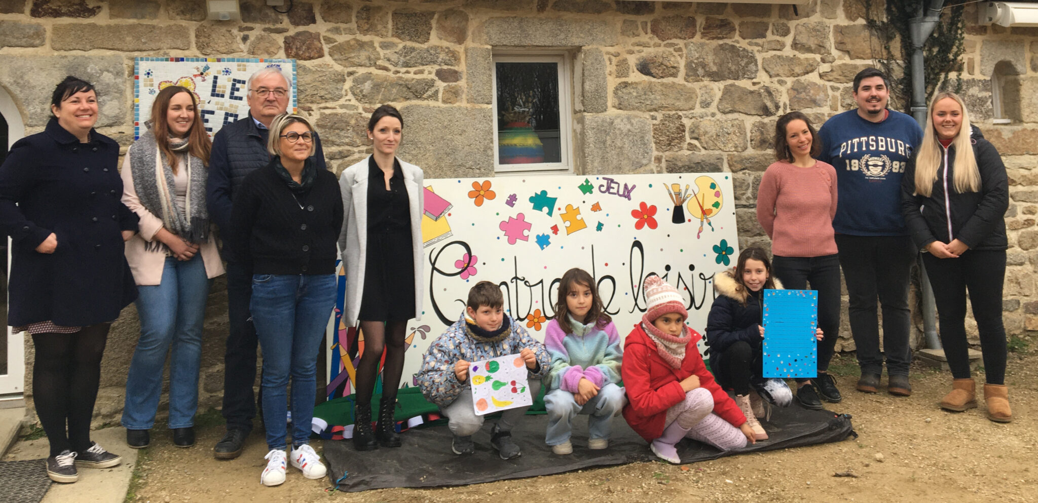 Centre De Loisirs Inauguration Du Nouveau Panneau Mairie De Combrit