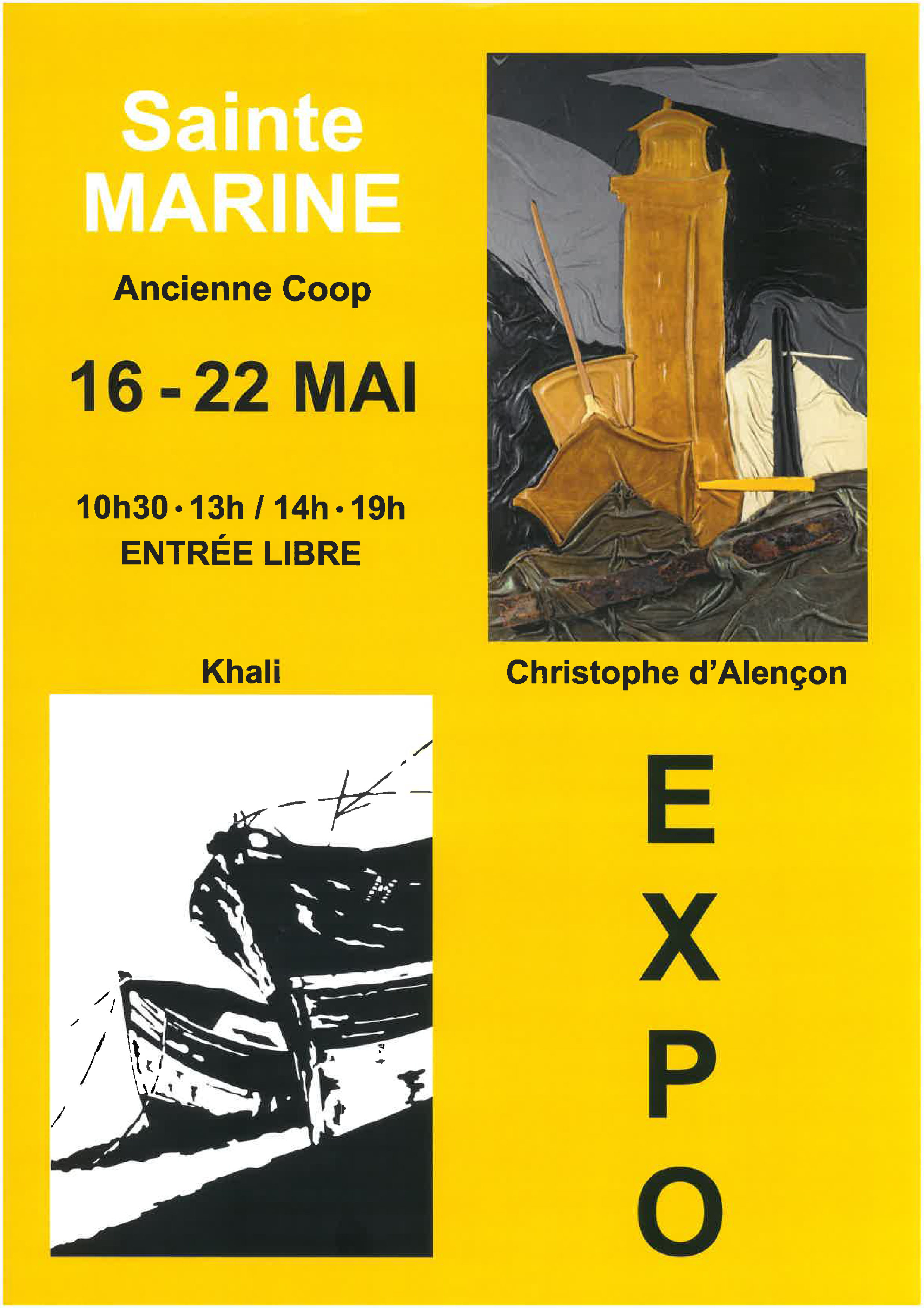 Exposition de Christophe d'Alençon - Khali