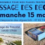 Ramassage des déchets à la plage du Treustel
