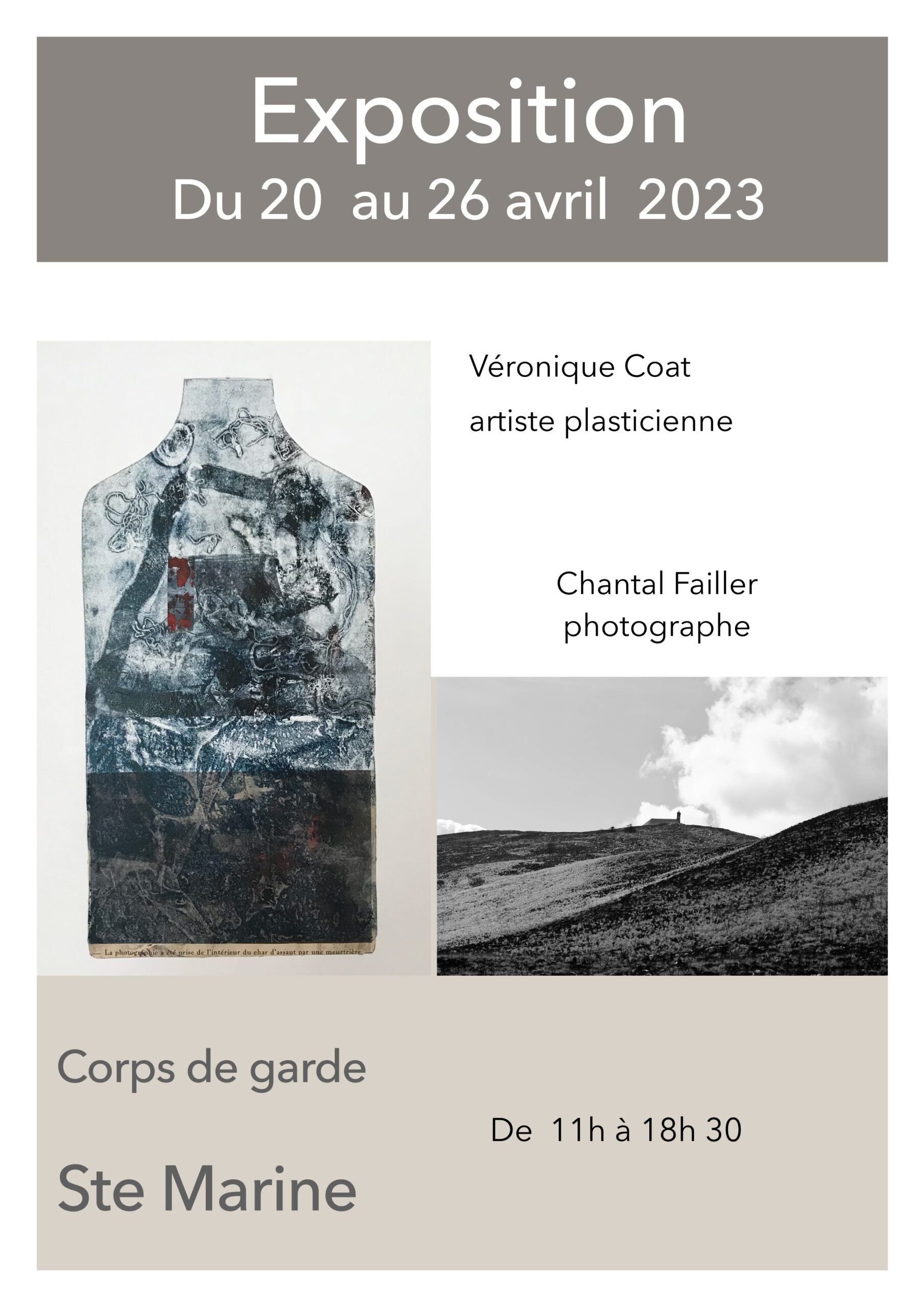 Exposition "Véronique Coat et Chantal Failler"