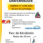 50e anniversaire du jumelage Combrit - Grafenhausen