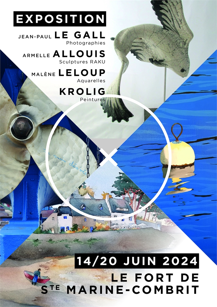 Exposition Jean-Paul Le Gall, Krolig, Armelle Allouis & Malène Leloup