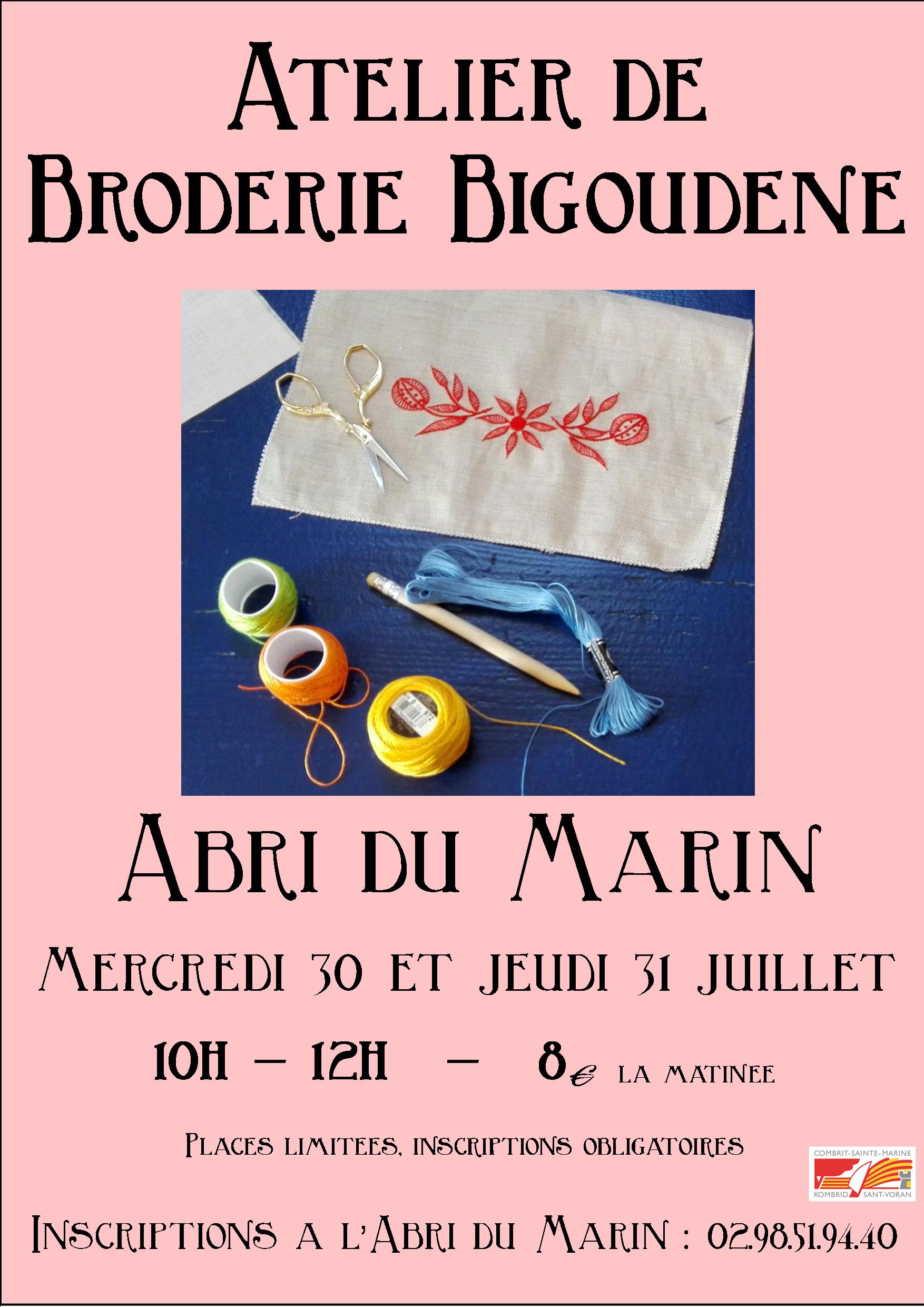Atelier de broderie bigoudène - adultes