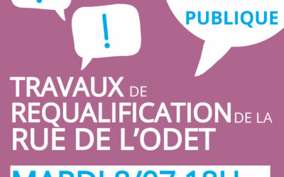 Réunion publique rue de l'Odet