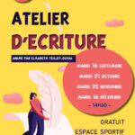 Atelier d'écriture