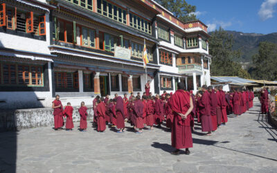 Himalaya Monastère (affiche)