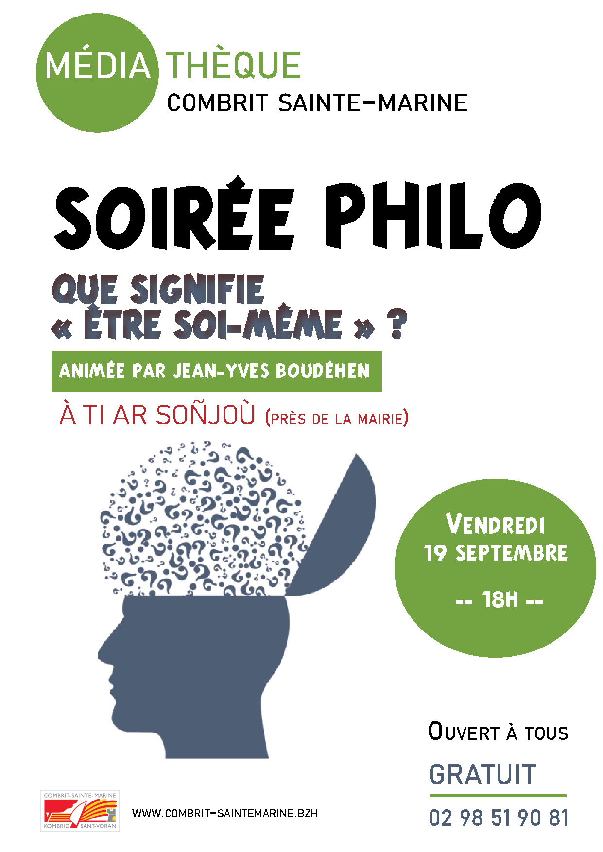 Soirée philo "Que signifie être soi-même ? "