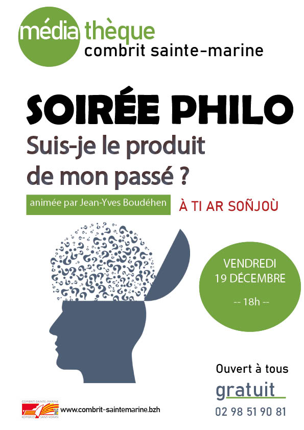 Soirée philo "Suis-je le produit de mon passé ?"