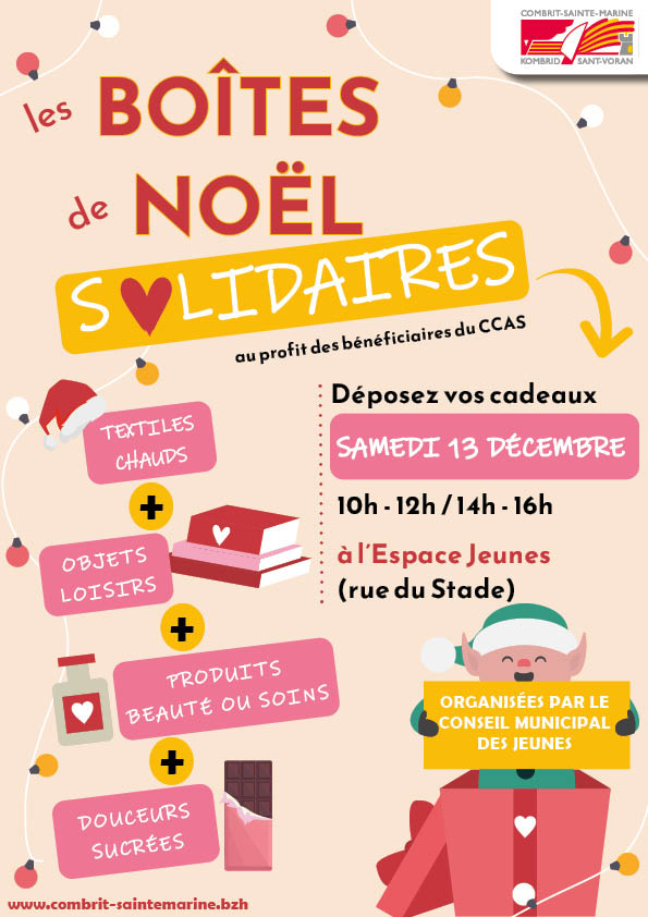 Les Boîtes de Noël Solidaires