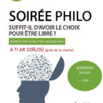 Soirée philo "Suffit-il d'avoir le choix pour être libre ?"