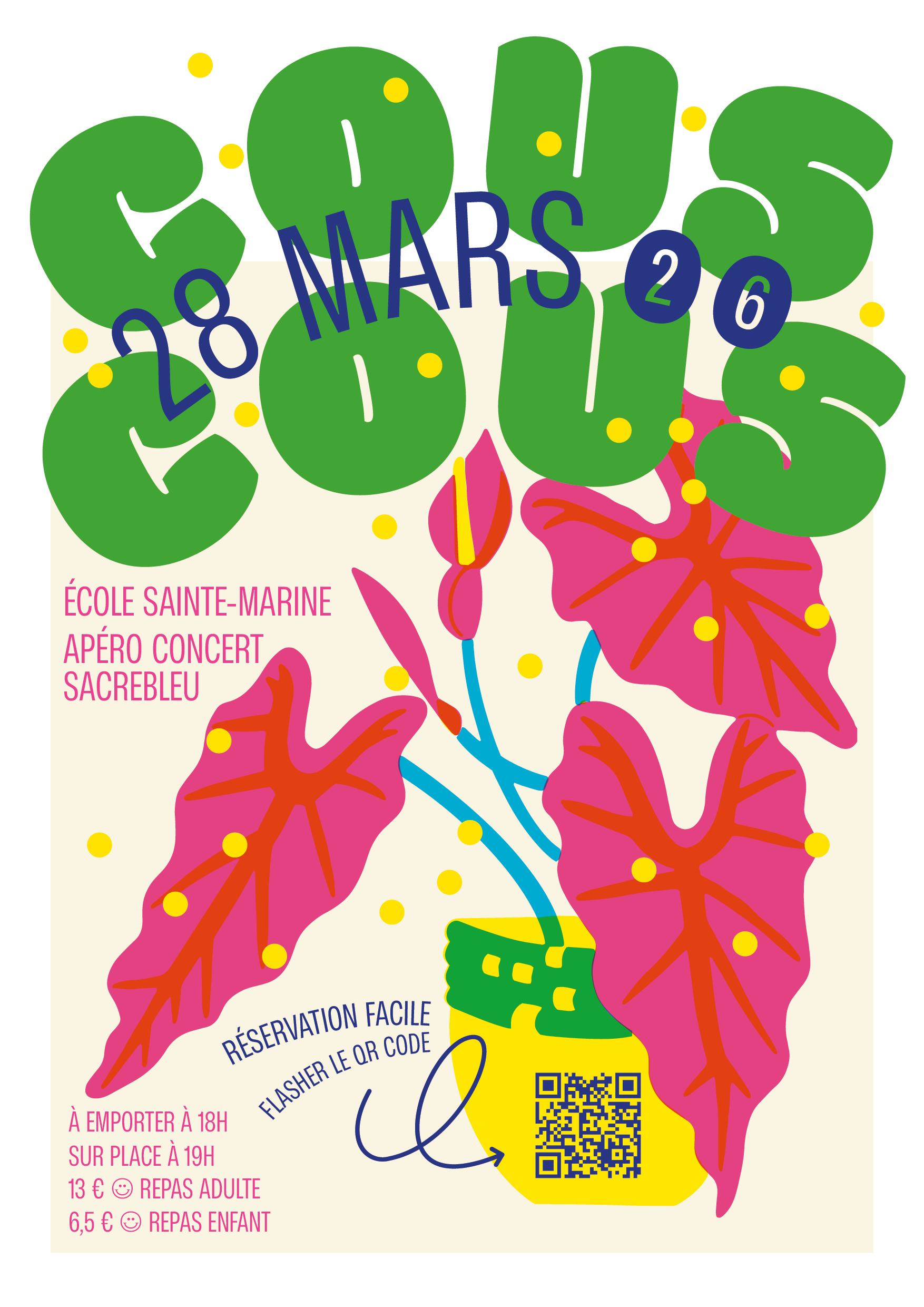 Couscous de l'APE de l'école de Sainte-Marine