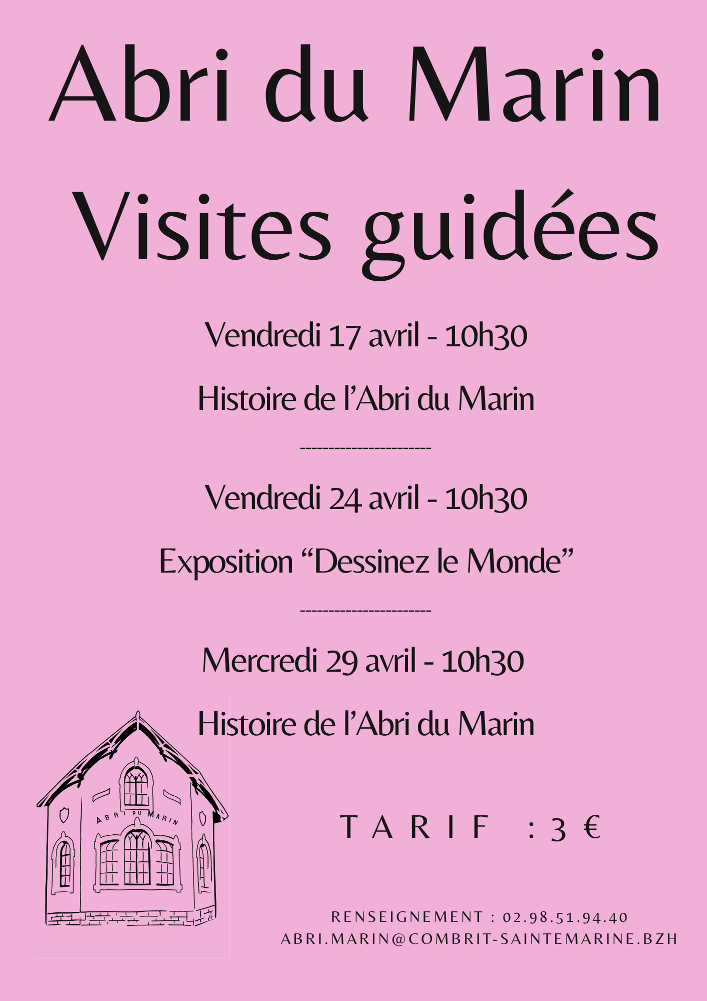 Visite guidée à l'Abri du Marin