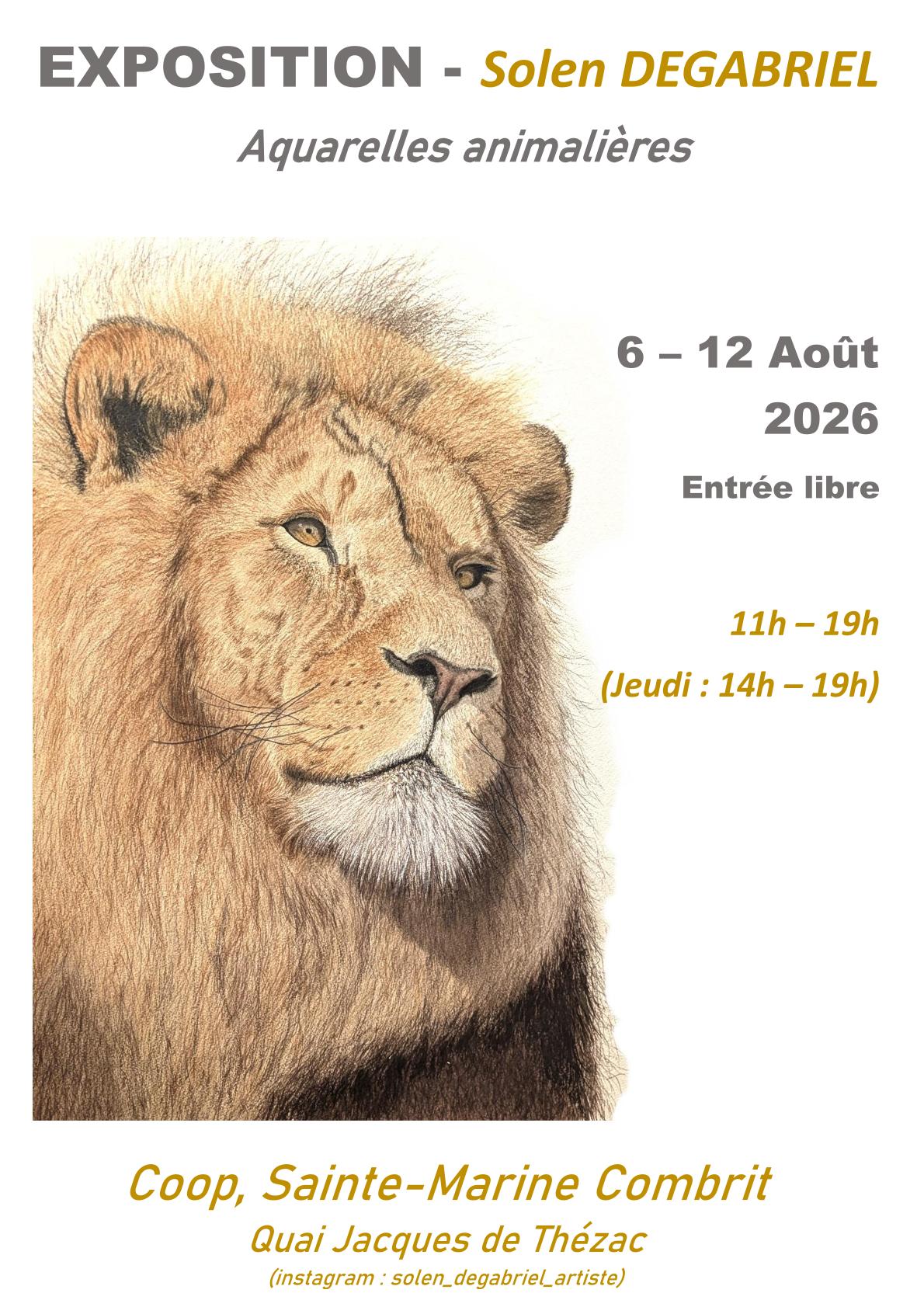 Exposition Solen Degabriel