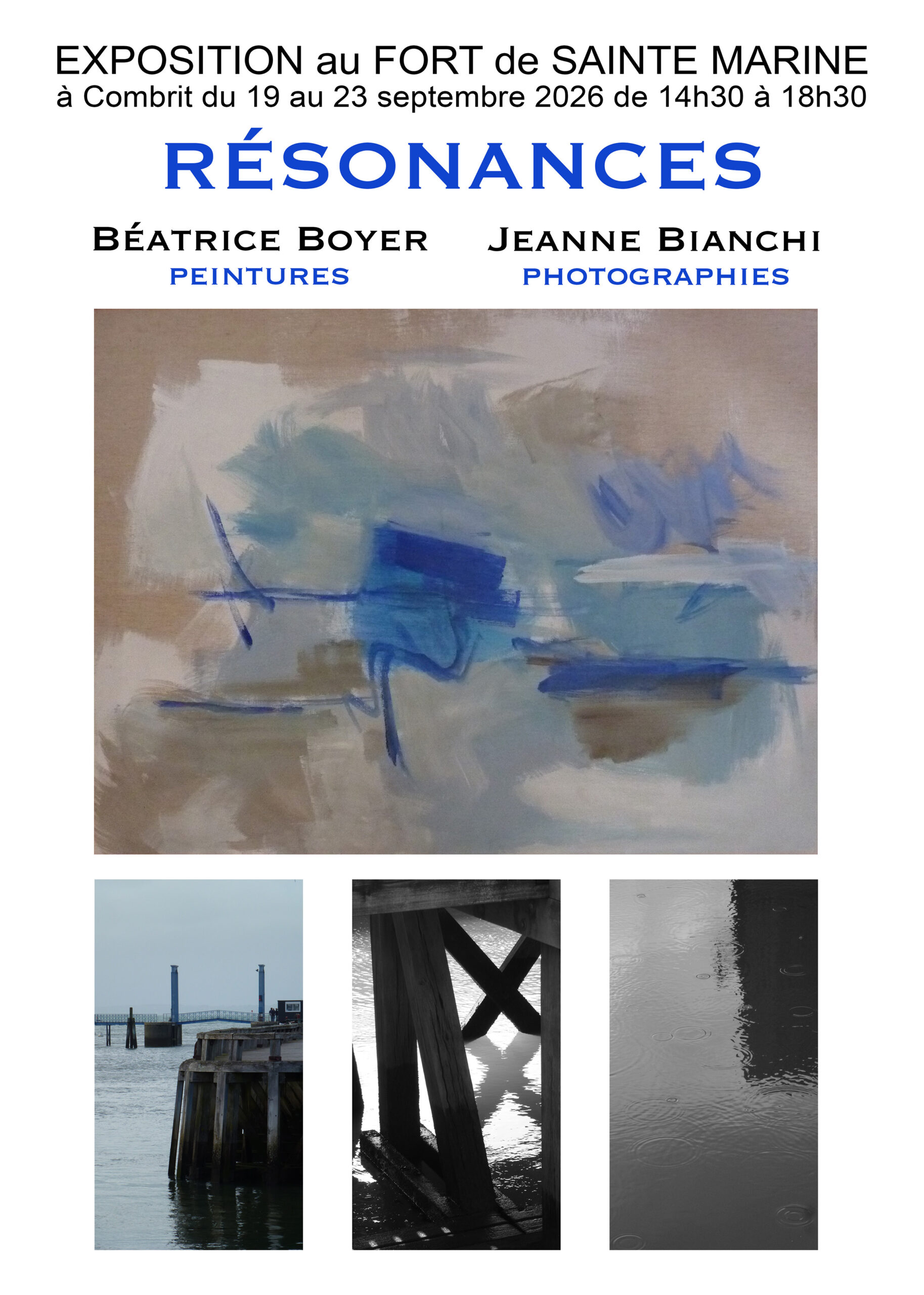 Exposition Béatrice Boyer et Jeanne Bianchi