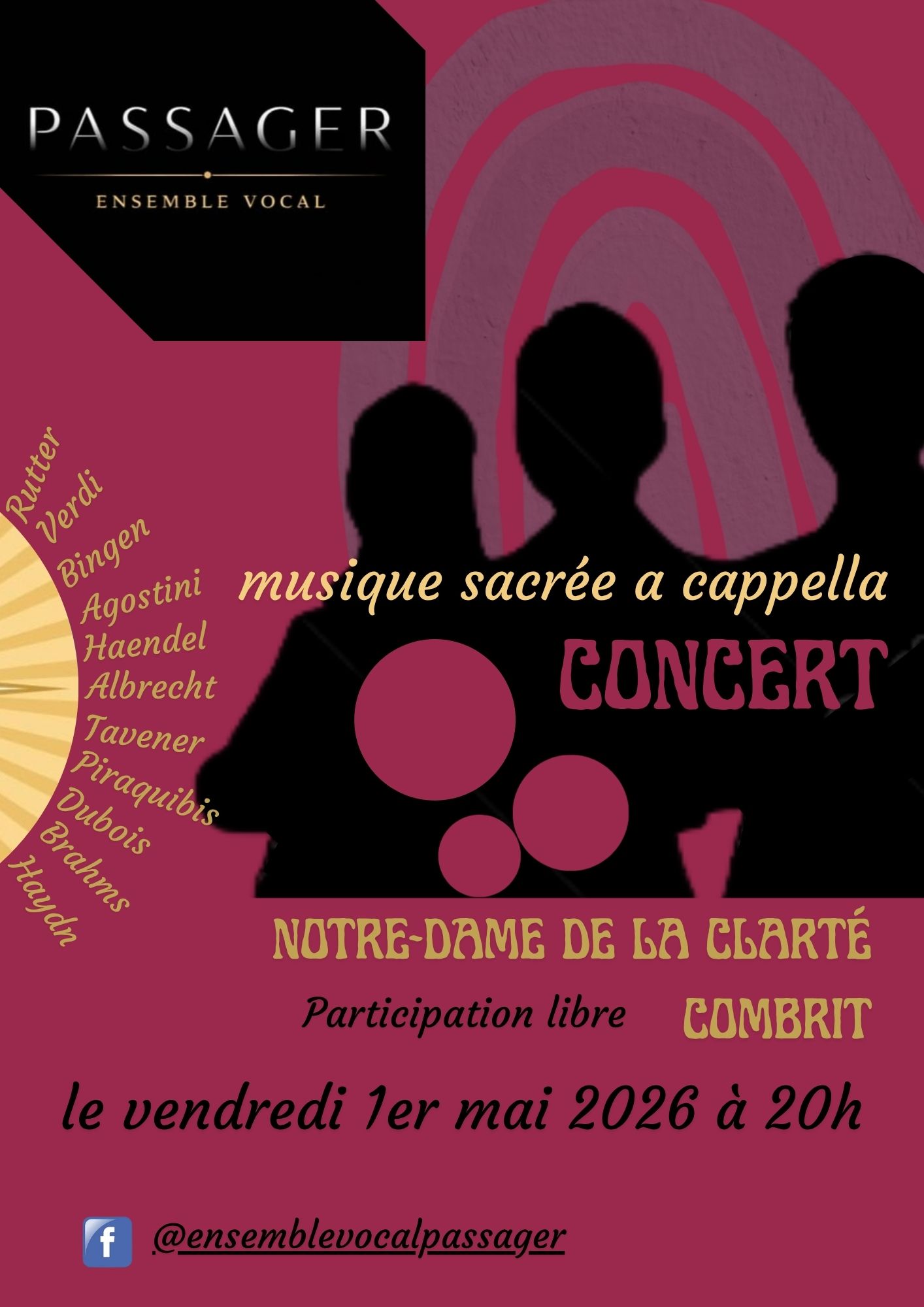 Concert de musique sacrée a cappella