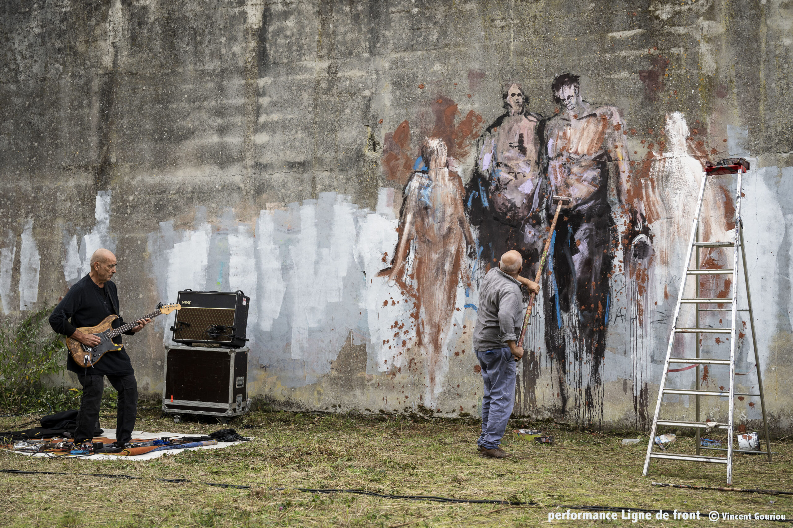 Exposition Paul Bloas - Performance Ligne de front
