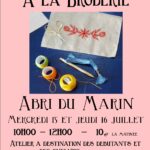 Atelier d'initiation à la broderie
