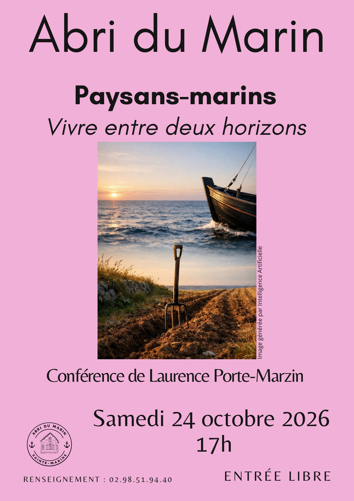 Conférence "Paysans-marins : vivre en deux horizons"